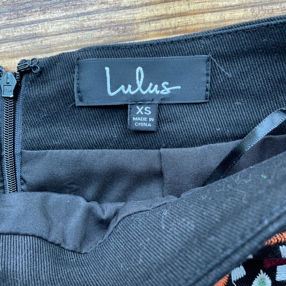 Lulus Patterned Mini Skirt - Picture 4 of 5